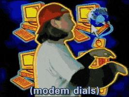 90S Dial Up GIF