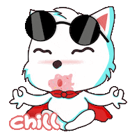 katairin sad angry cats chill Sticker
