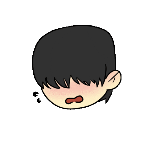 Shy Sticker