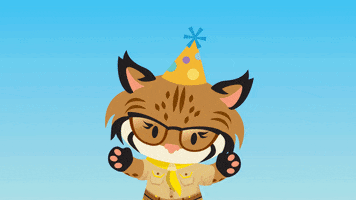appexchange cat celebrate birthday happy birthday GIF