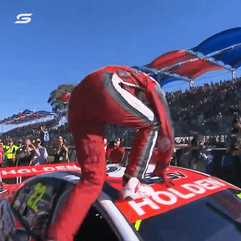 Happy Old School GIF by Supercars Championship