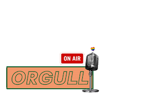 Orgull Radio Sticker