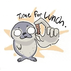 Lunch Seal GIF