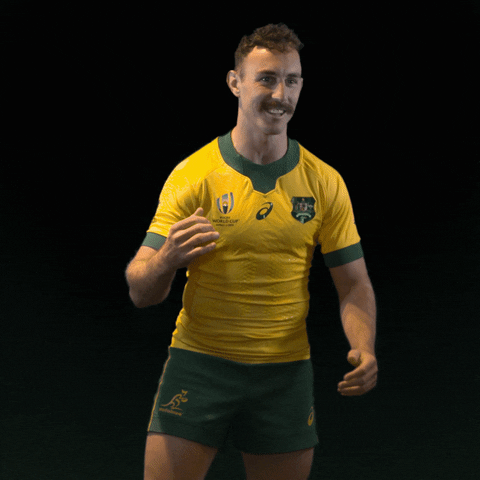 Rugby World Cup Yes GIF by Wallabies Official
