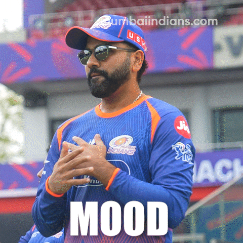 Happy Rohit Sharma GIF by Mumbai Indians