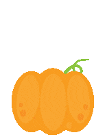 Halloween Orange Sticker by StickerGiant