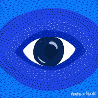 Eye See GIF by Verónica Salazar