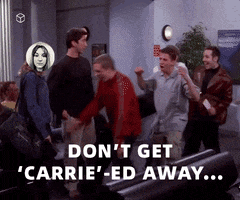 Friends Carrie GIF by BoxMedia