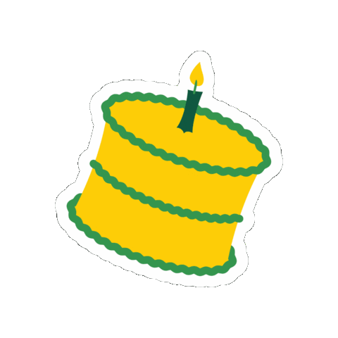 Happy Birthday Cake Sticker by ArkansasTech