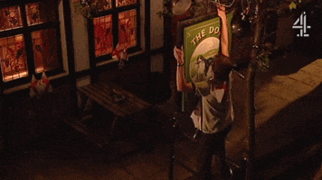 Drunk The Dog GIF by Hollyoaks
