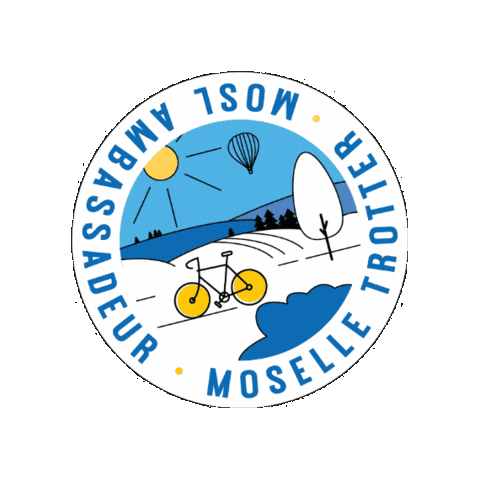 Ambassadeur Sticker by Moselle sans limite