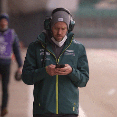 Formula 1 Phone GIF by Aston Martin F1 Team