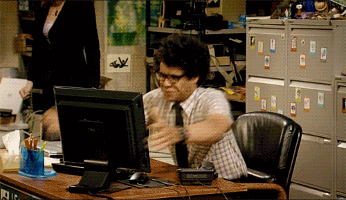  tumblr angry work computer frustrated GIF