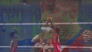 Point Wall GIF by Volleyball World