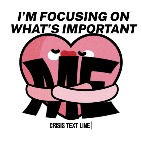 Good Day Self Love Sticker by Crisis Text Line