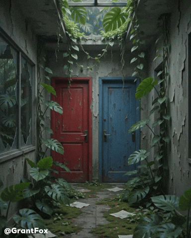 Red Door Choose GIF