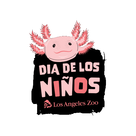 Los Angeles Pink Sticker by Los Angeles Zoo and Botanical Gardens