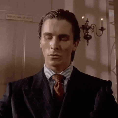 American Psycho Sigma GIF