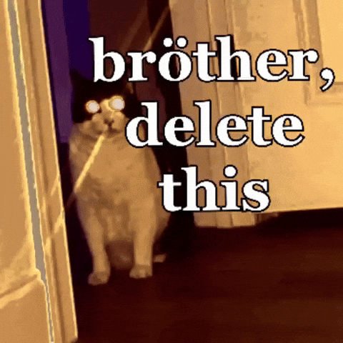 Cat Delete This GIF