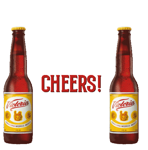 Happy Hour Beer Sticker by Cerveza Victoria USA