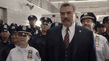 Blue Bloods Salute GIF by CBS