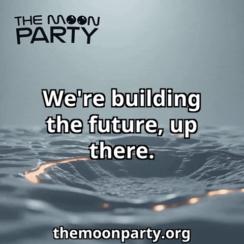 Building Crater GIF by The Moon Party