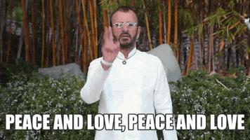 Peace And Love GIFs - Get the best GIF on GIPHY