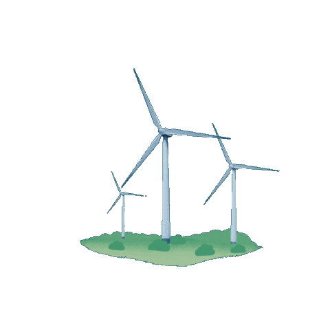 Turbina Windturbine Sticker by NOHO