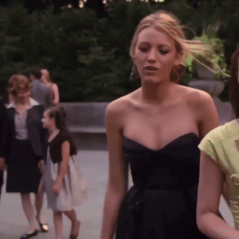 Gossip Girl Serena Vanderwoodsen GIF