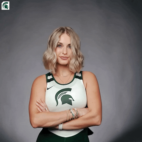 Olivia Tolkinen GIF by Michigan State Athletics