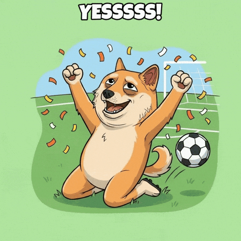 Happy Soccer GIF by Doge Pound