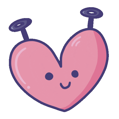 Heart Beat Love Sticker