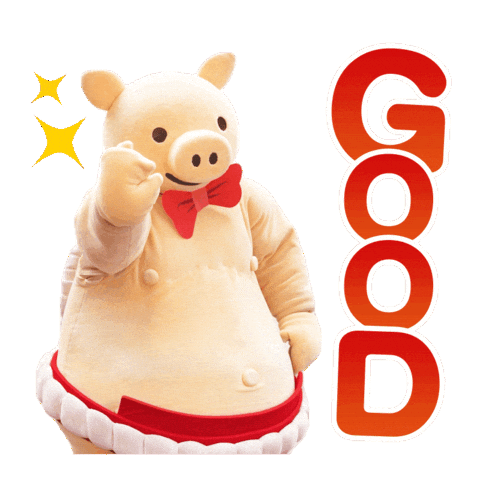 Pig Nagoya Sticker by yabaton_official
