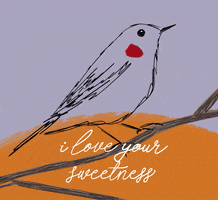 I Love You Bird GIF by Unpopular Cartoonist