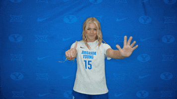 Soccer Number 15 GIF by BYU Cougars