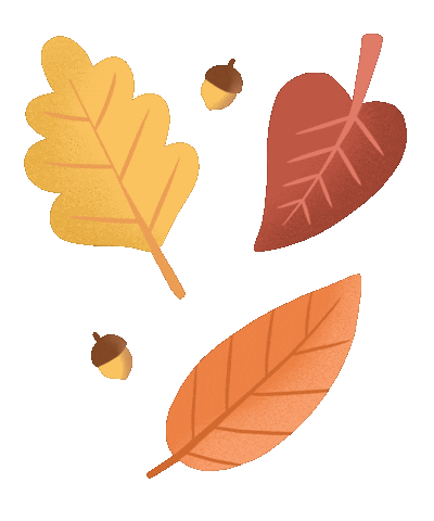 Fall Season Love Sticker by Elisa Falchini