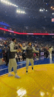 Hanging Out Donovan Mitchell GIF by NBA
