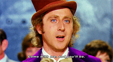 come with me and youll be gene wilder GIF