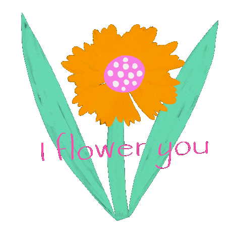Flower Sticker