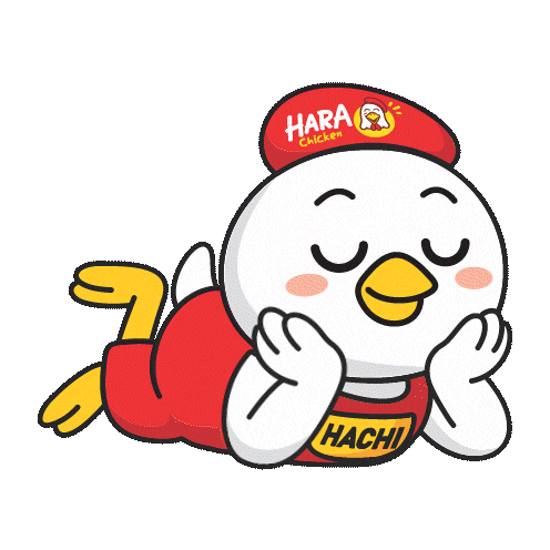 Hachi Sticker by Hara Chicken