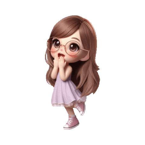 Girl Sticker