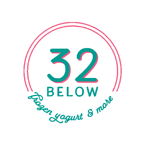 32 Below Froyo Sticker