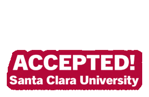 College University Sticker by SantaClaraUniversity
