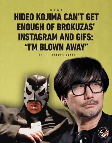 Hideo Kojima Getty GIF
