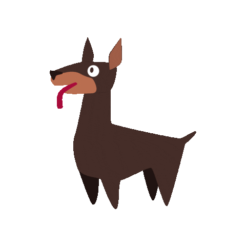 Happy Dog Sticker by pfeffer&MINZ-Verlag