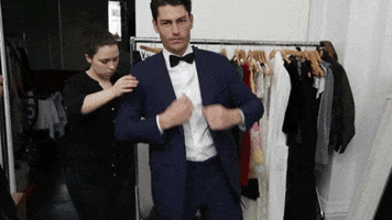suit and tie fashion GIF