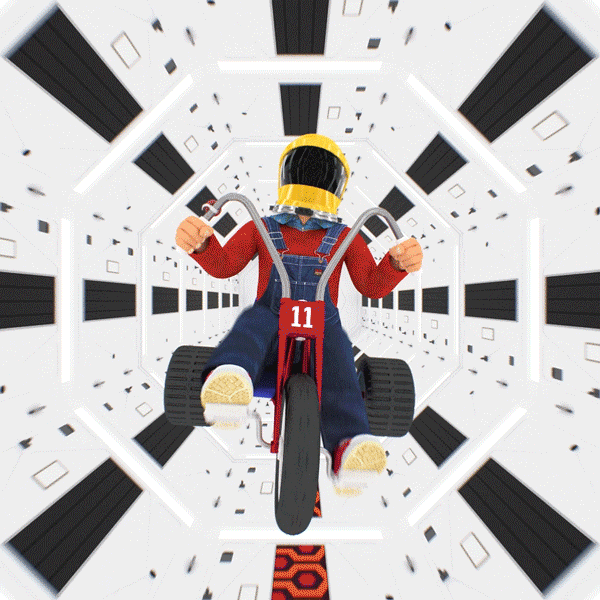 The Shining Tricycle GIF by Pablo Lopez