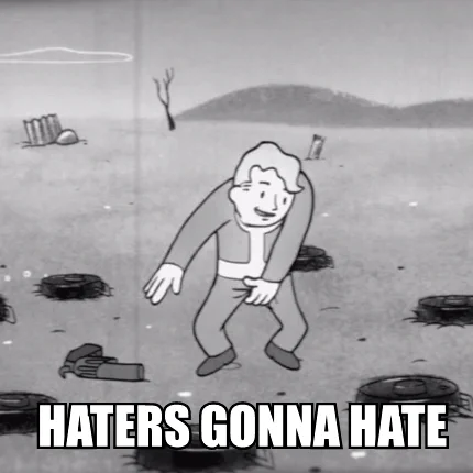 haters gonna hate GIF