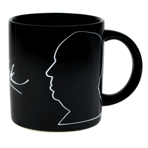 Hitchcock Philosophersguild Sticker by The Unemployed Philosophers Guild