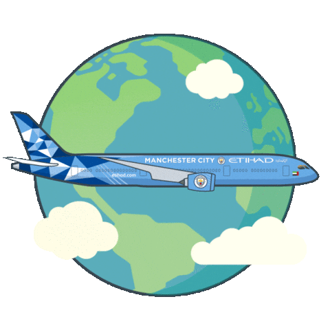 Flying Premier League Sticker by Etihad Airways